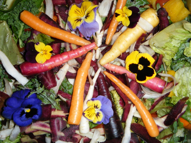 Move over winter kale... spring vegetables coming in soon! - Shifting from winter salads to spring salads.. 03510