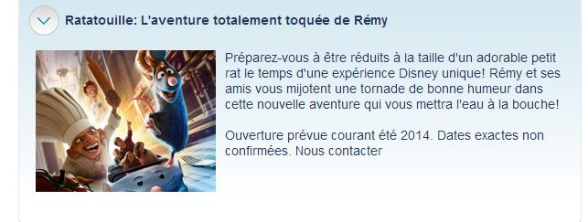 Ratatouille : L'Aventure Totalement Toquée de Rémy [Worlds of Pixar - 2014] - Page 4 Rata10