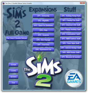 The Sims 2 Double Deluxe. [SOLVED]