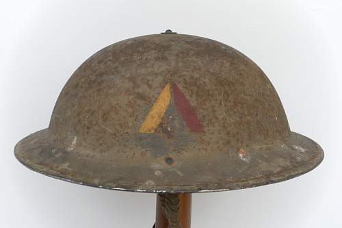 Middlesex at Normandy Helmet10