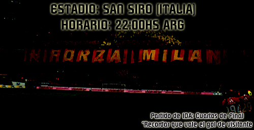 [CUARTOS] [IDA] AC Milan (ITA) - Manchester City (ING) S10