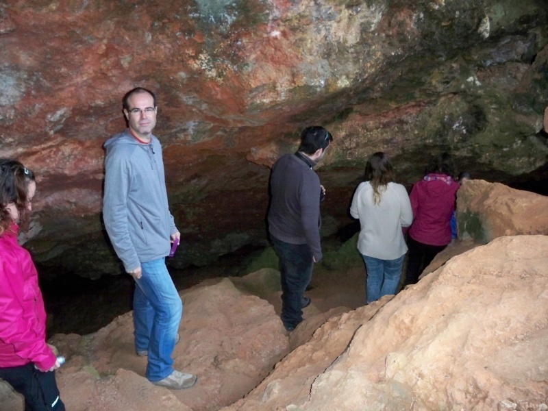 Senderismo y espeleología: 9 y 10 de noviembre 2013 - Lagunas de Ruidera y Cueva de Montesinos 081_cu10