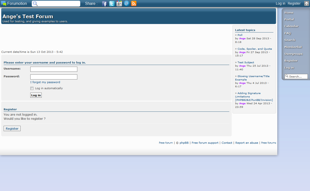 Sleek Problue - phpbb3 Cap12