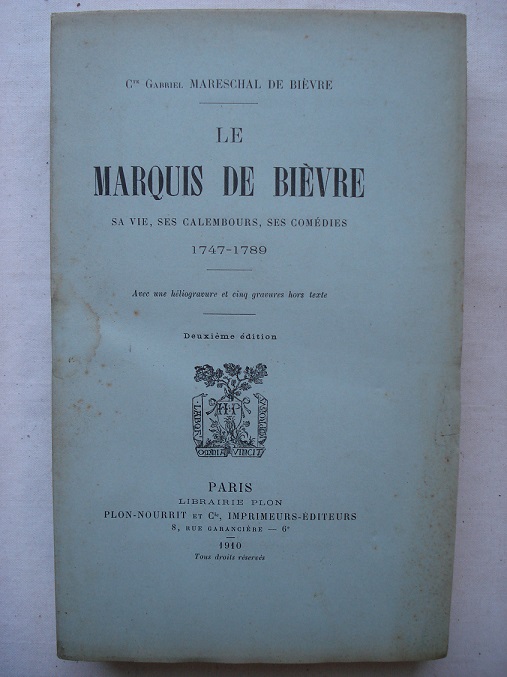 Georges-François Mareschal, marquis de Bièvre et roi du calembour 30940011