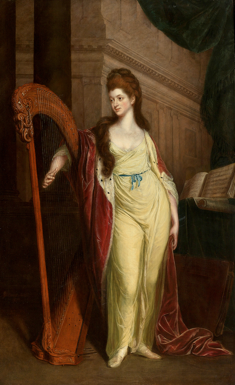 Lady Elizabeth Berkeley, dite Lady Craven (1750-1828) Portra10