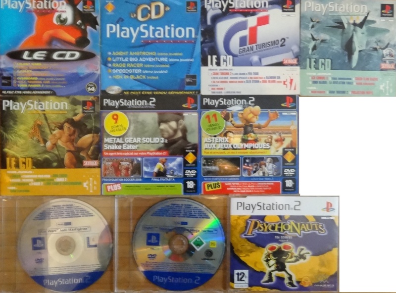 [Estim] CD démo Playstation 1 et 2 et not for resale Dsc04410