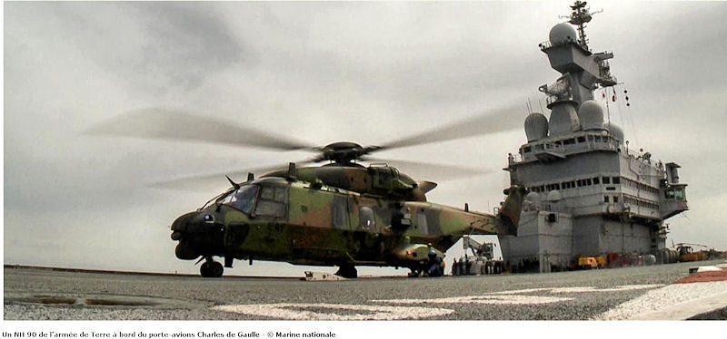 Hélicoptère de combat "Caïman" Nh90cd10