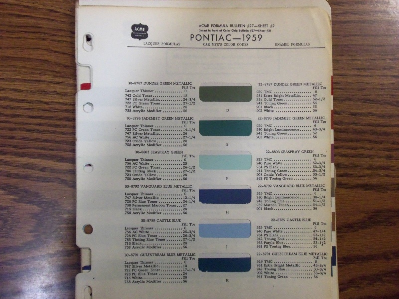 1959 Pontiac Color codes Acme_c10