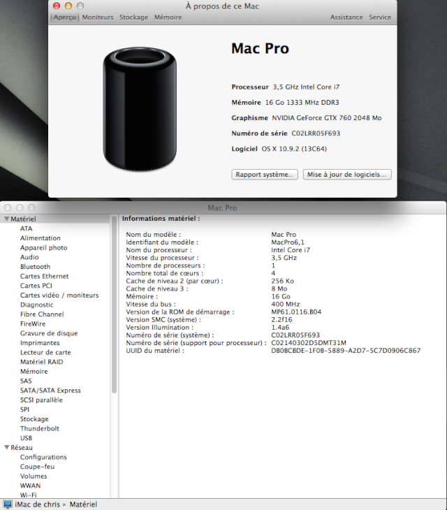 Mac Pro 6.1  1126