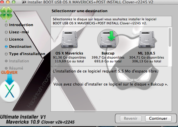 Mavericks Gratuit (modifier Installer) 119