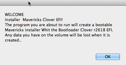 Mavericks Clover EFI 34110