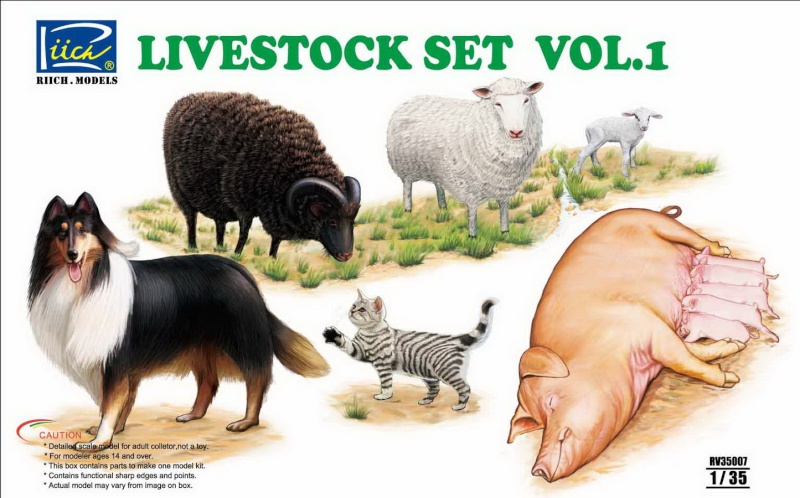 RIICH MODELS 35007 et 35015 "Livestock set 1 et 2" Riich_10