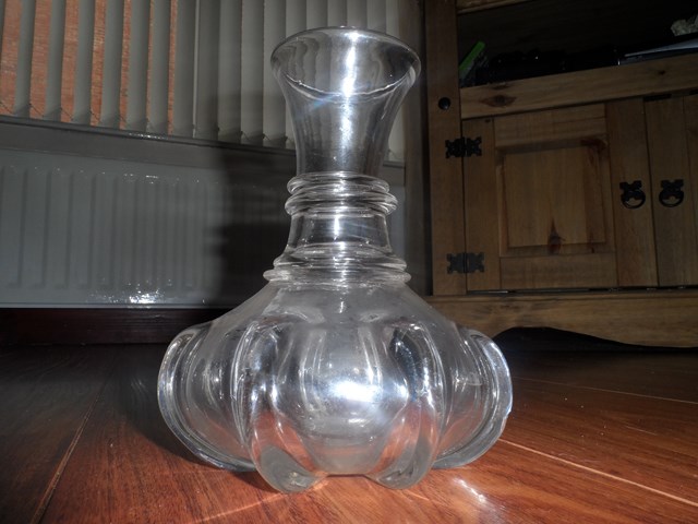 antique flint glass carafe Sam_0218