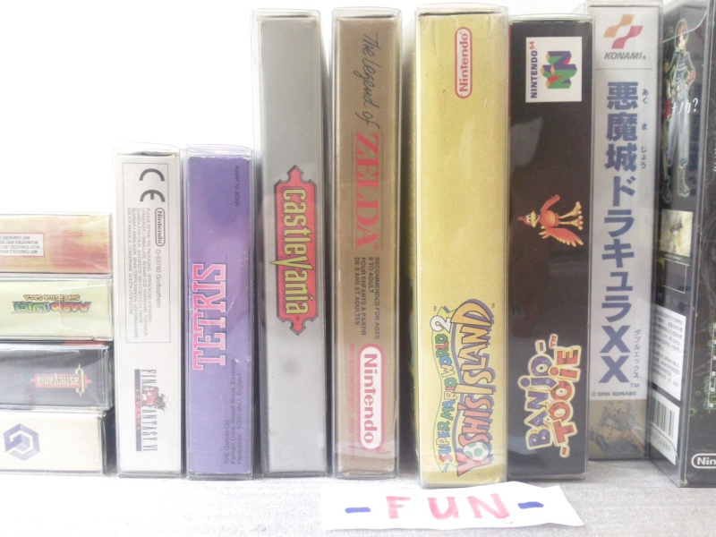 Box de protection Rigides pour NES, SNES, N64, GB... etc Lot_de10