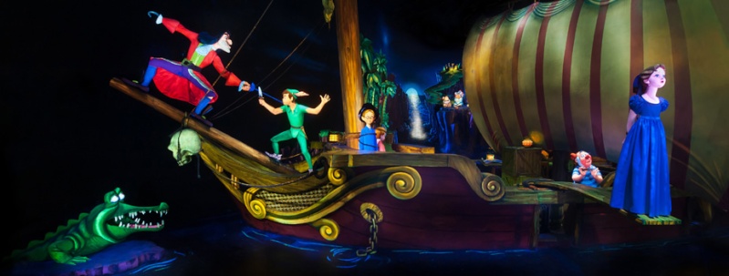 Attraction - Peter Pan Flight - Fantasyland Peter_12