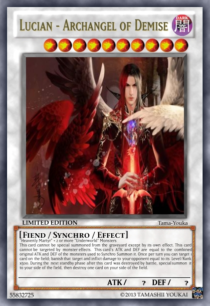 Original Card Contest Lucian10