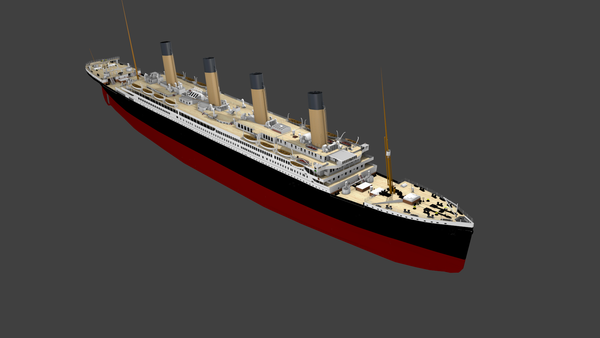 titanic - Titanic sous Blender - 21PhilC1 10210