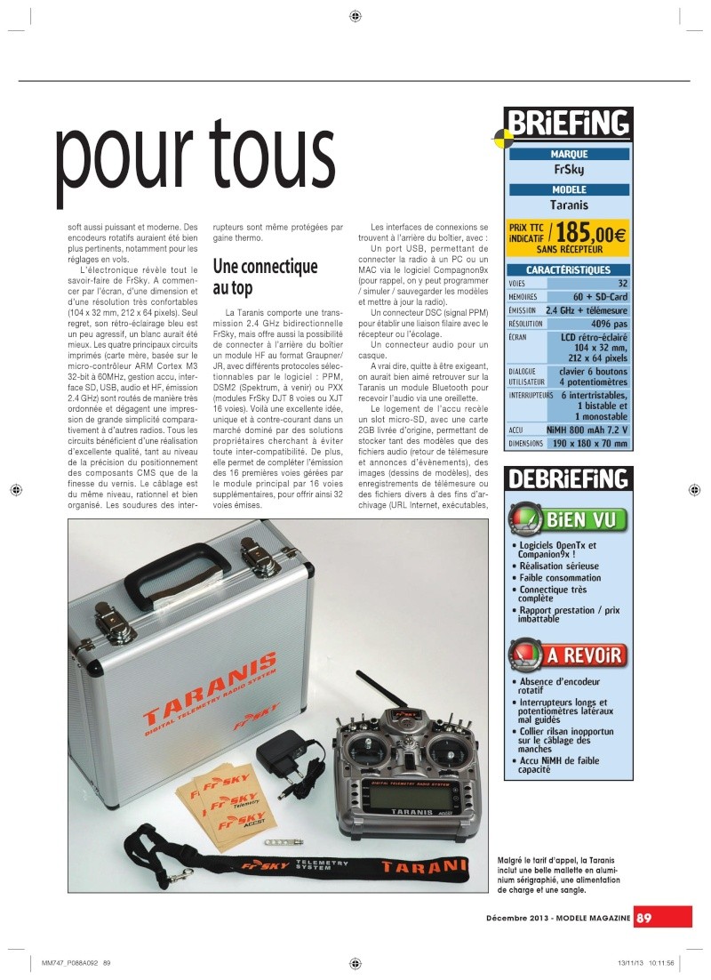 Article Modele Magazine Décembre 2013 Modele11