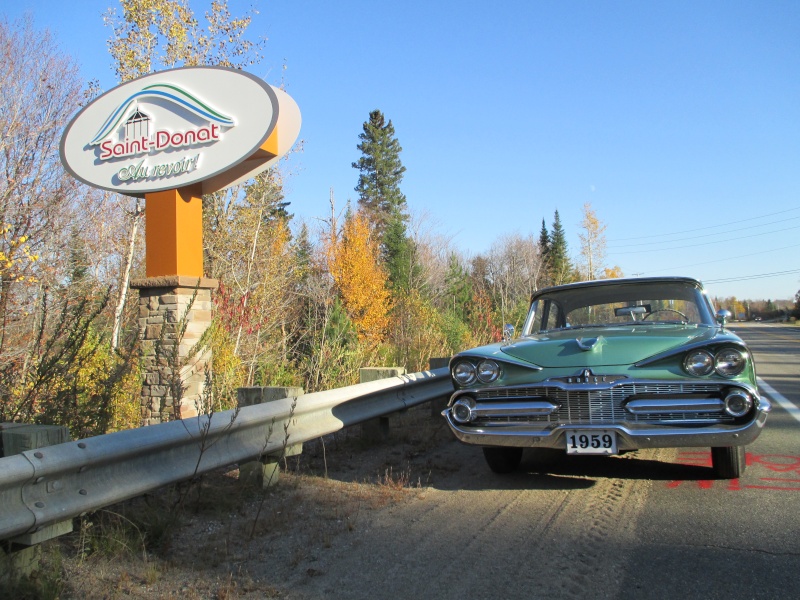 PHOTOS DES DERNIÈRES "RIDES" D'AUTOMNE DU DODGE MAYFAIR 1959 St-don13