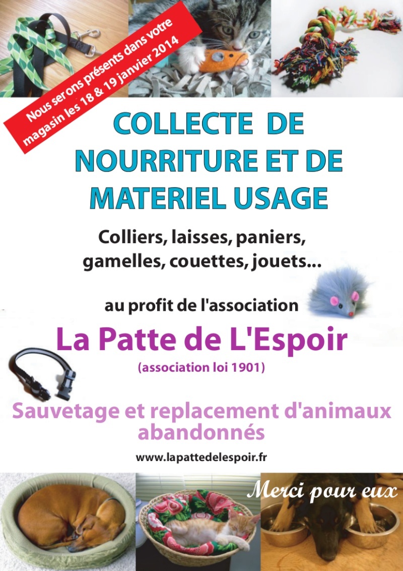 Week-end ADOPTIONS-BOUTIQUE des 18 et 19 janvier 2014 au BOTANIC de Brétigny-sur-Orge 2014-011