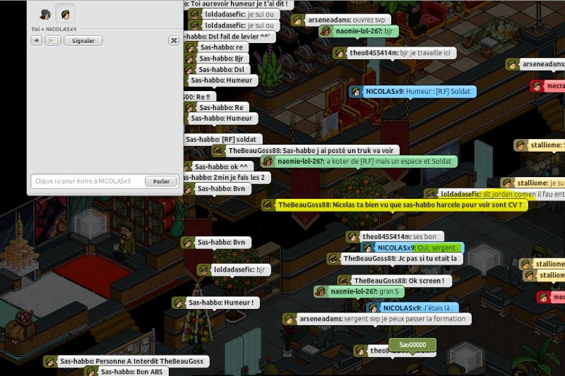 C.V De grade sergent pour sas-habbo 10511