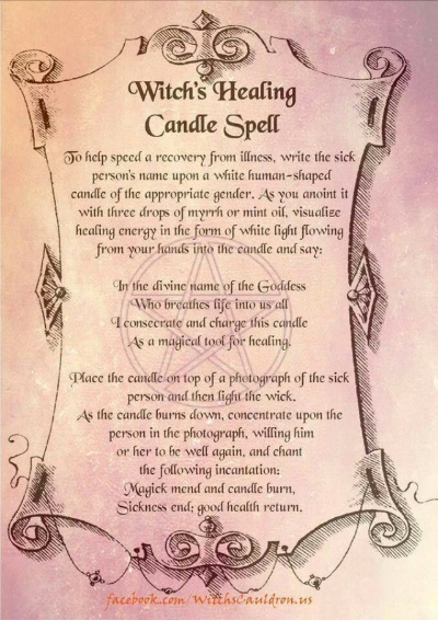 Candle Spell Healin10
