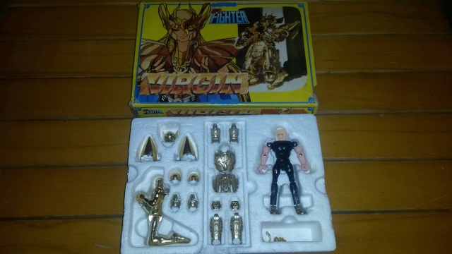 Cavalieri dello zodiaco Virgo Fake St Fighter con scatola 20131112