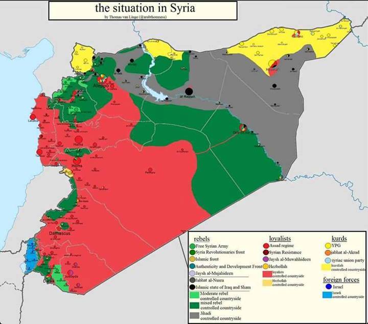 Syrian Civil War: News - Page 25 Situat13