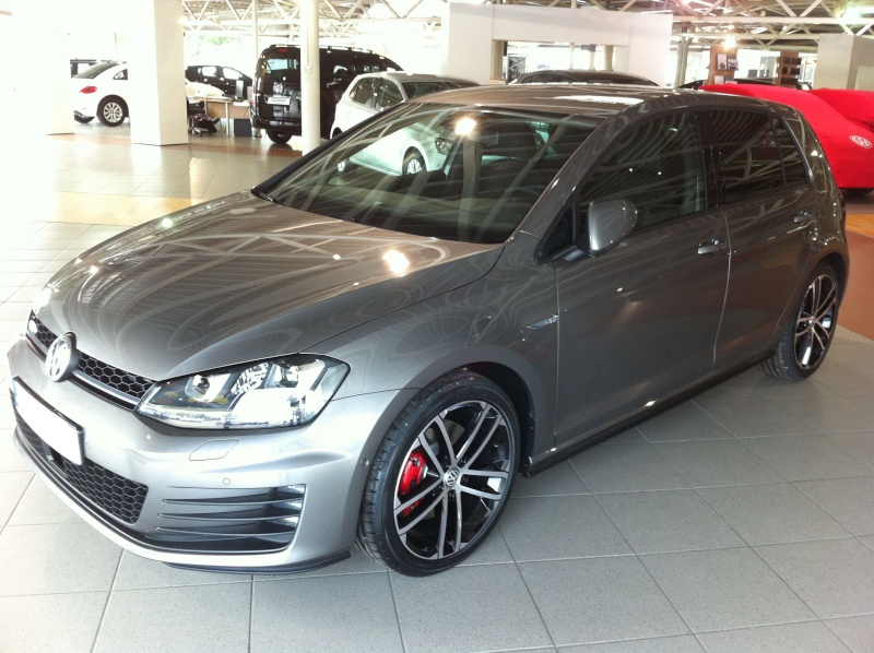 Golf 7 GTD Gris Limestone Photo11