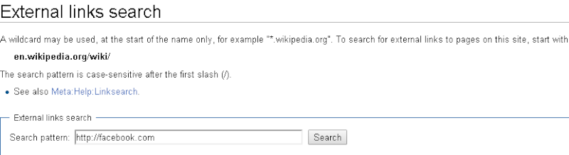 How to Search Your Website Link in Wikipedia 210