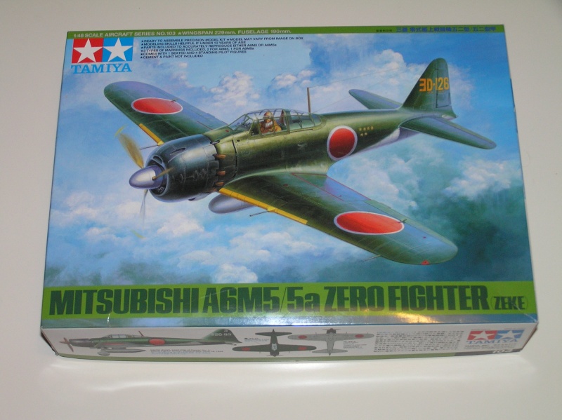 Mitsubishi A6M5/5a Zero fighter (Zeke) - Tamiya 1:48 P1010010