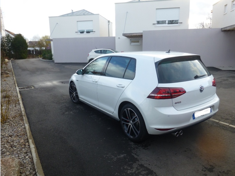 Reception Golf 7 GTD blanc oryx 311