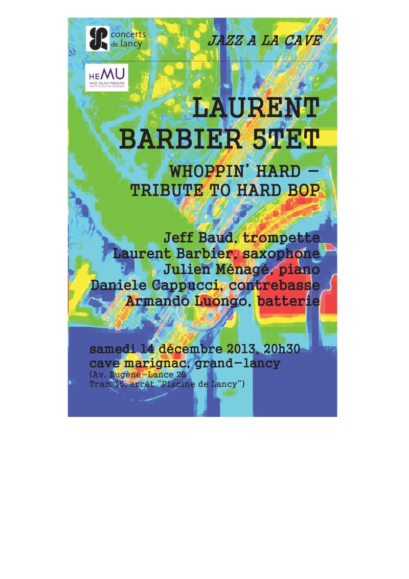 Laurent Barbier 4tet feat. Jeff Baud Pr201311