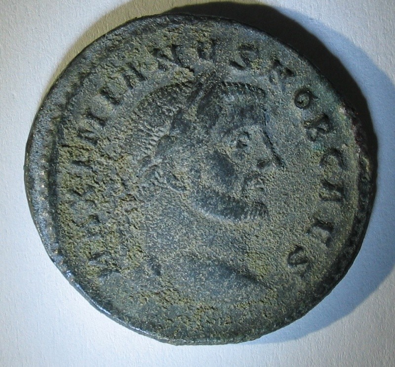 follis de Galère Maximien pour Ticinium 128