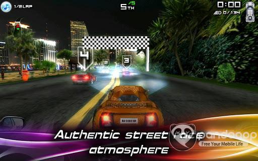 لعبة سباق السيارات لاجهزة السامسونج الاندرويدRace Illegal: High Speed 3D 72ede610