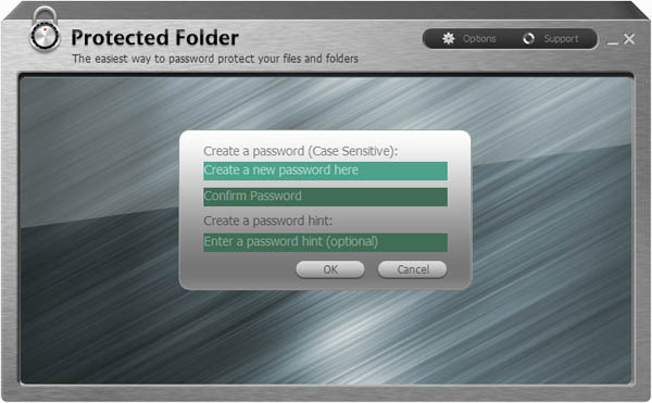  برنامج  لاقفل ملفاتك وحمايتها Protected Folder Protec10