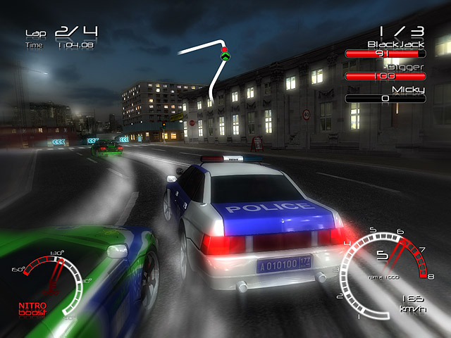  لعبة سباق الشوارع في السيارات  Racers vs Police Racers10