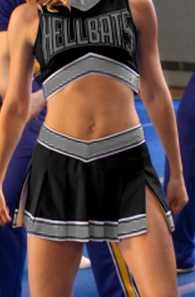 How do the Cheerleader Uniforms look like? Unifor11