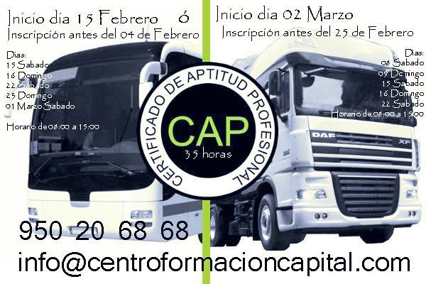 Nuevo Curso Presencial Cap para Febrero Cap10