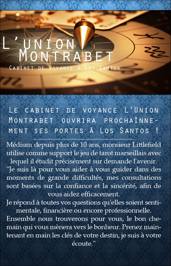 [Affiche] L'Union Montrabet - Cabinet de voyance à Los Santos Affich11