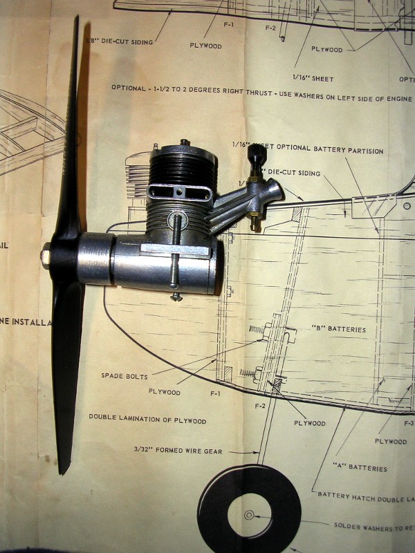 1959 Berkeley Impulse Single Channel Pylon Racer Build Impuls15