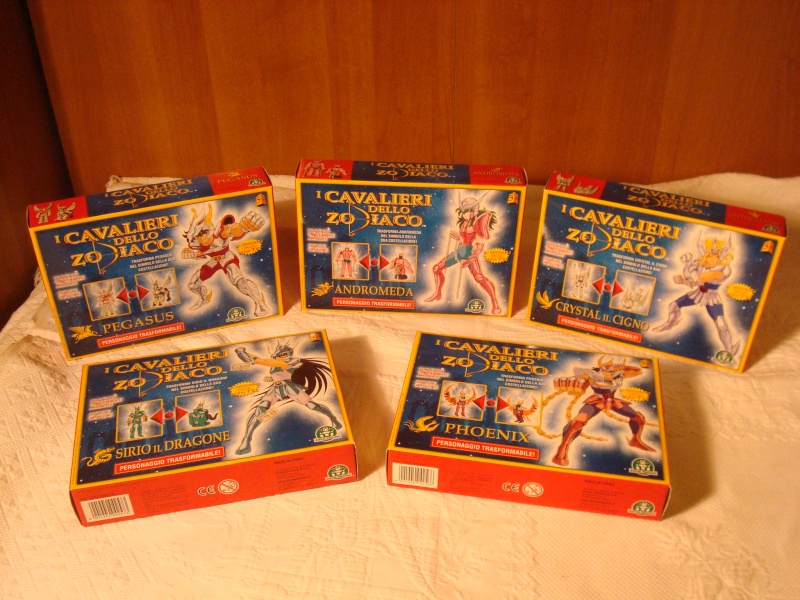 collezione 5 cavalieri dello zodiaco nuovi Dsc07812