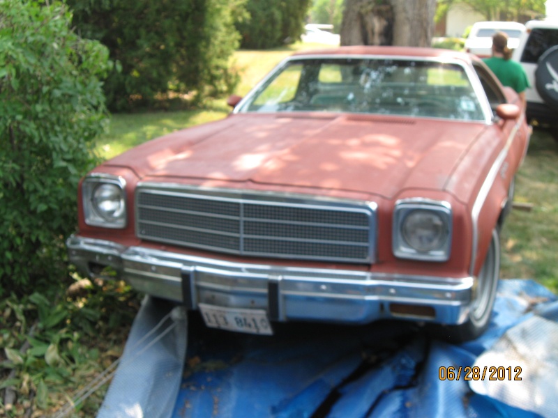 75 el camino project.  Img_2813