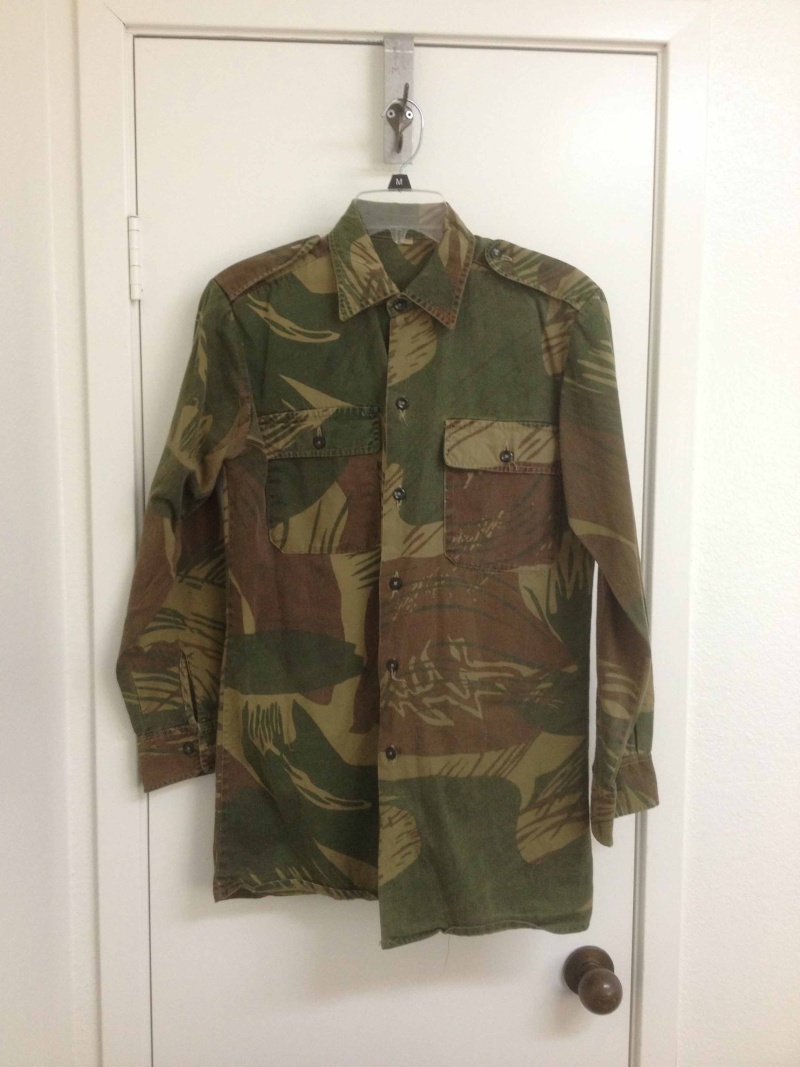 My Rhodesian Stuff - Bush jacket and unusual bush shirt Rhodes10