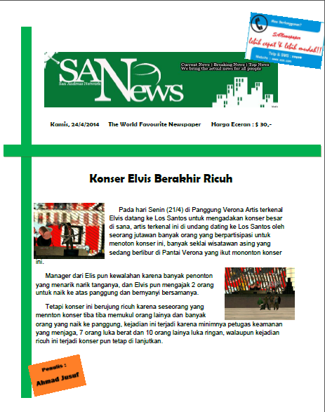 SANews Newspaper || Konser Elvis Berakhir Ricuh Kw0eze10