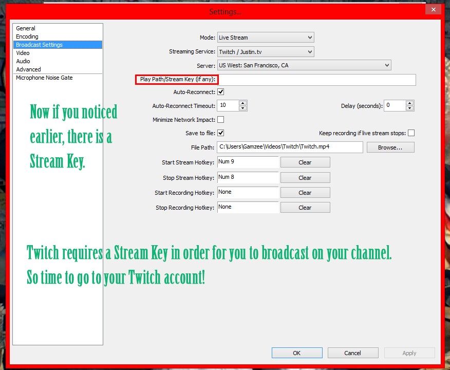 OBS Tutorial (kind of) How to set up for Twitch Obs_tu17