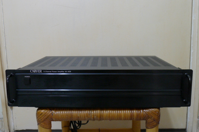 Carver AV-405 5-channel power amplifier (Used) SOLD P1080314