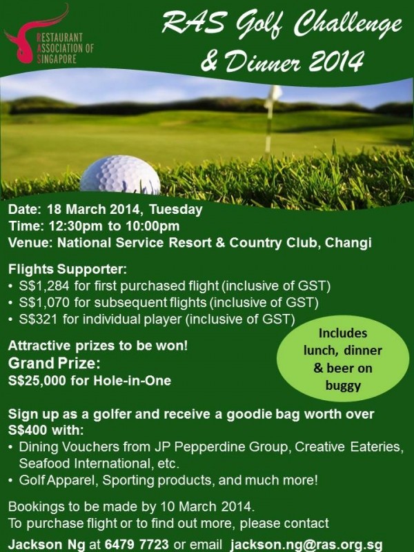 Join us for golfing fun at the RAS Golf Challenge (18 March 2014) Gold_e11