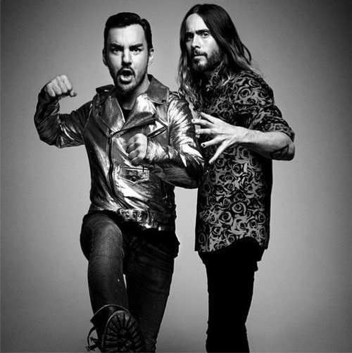 Jared & Shannon Leto - FourTwoNine mag - avril 2014 Damon_10