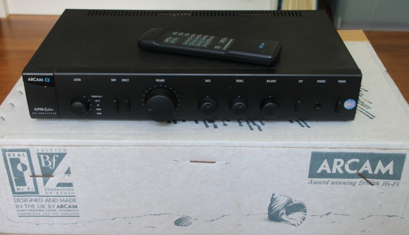 Arcam Alpha 6 Plus Int Amplifier (SOLD) Img_5025